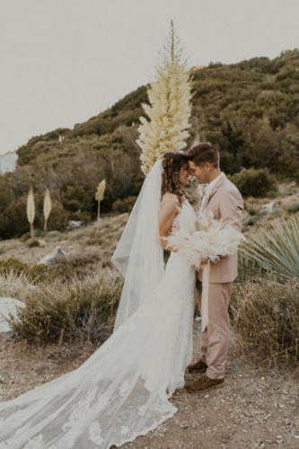 Nicole and Jake Mt Baldy Wedding